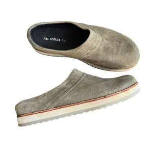 Merrell - Women's Juno Suede Clogs Mules Sz 10