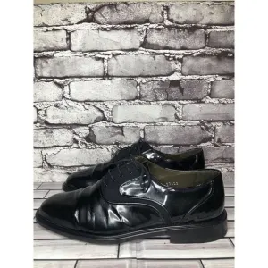 Mezlan Opera Black Patent Exquisite Upscale Designer Tuxedo Oxfords Shoes Men 11