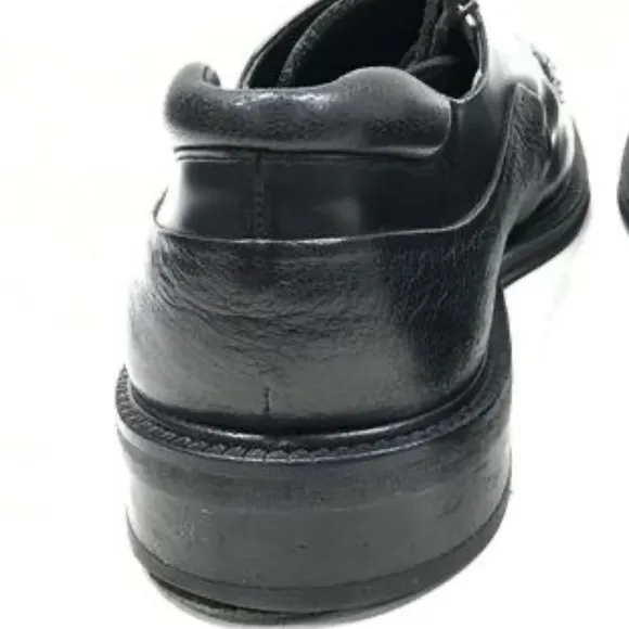 Mezlan 'Picasso' Square Toe Black Leather Oxfords Men's Size 11.5