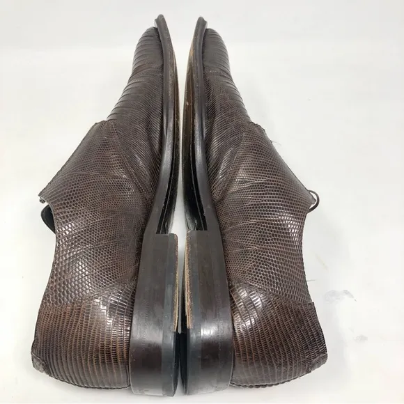 Mezlan Platinum Genuine Leather Brown Oxfords