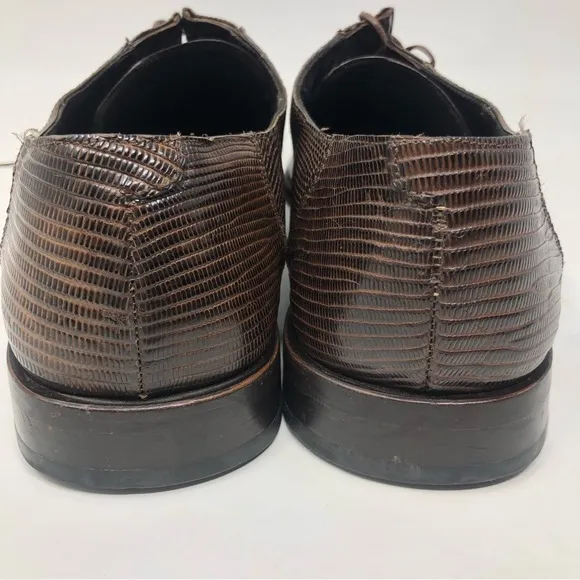 Mezlan Platinum Genuine Leather Brown Oxfords