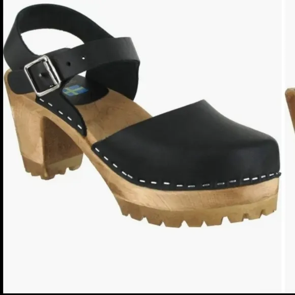 MIA Abba Swedish wooden clogs
