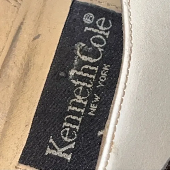 Michael Kors 1990s Leather Two Tone Black White Oxfords 8.5 Madonna