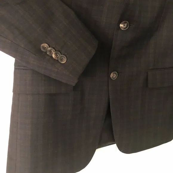 Michael KORS Gray Plaid Fit Blazer Sport Coat