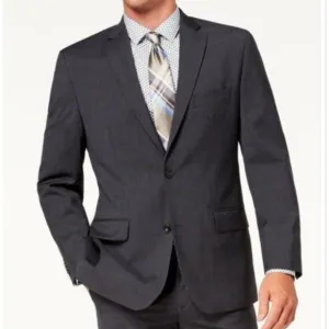 Michael KORS Gray Plaid Fit Blazer Sport Coat