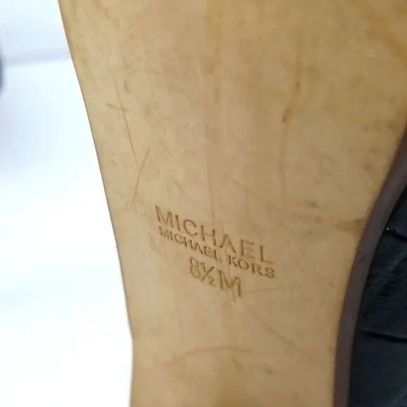 MICHAEL Michael Kors Slingback Peep Toe Size 8.5. S574