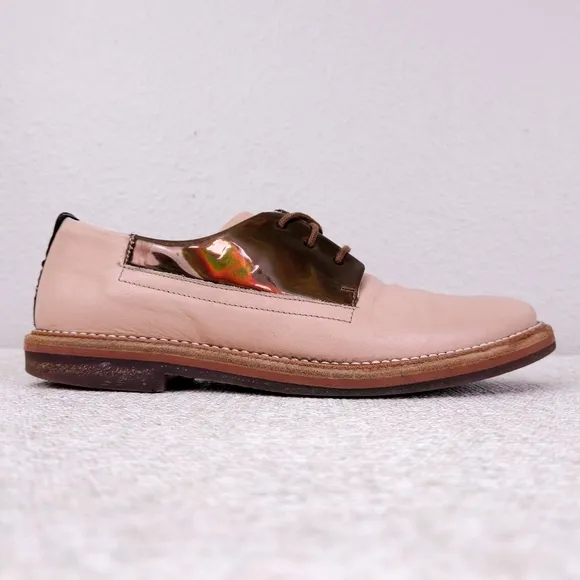 MIISTA Rose Gold Oxfords