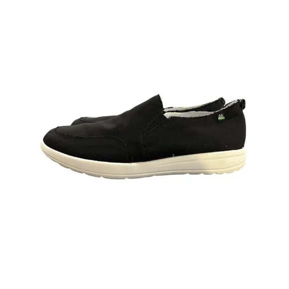 Minnetonka Men's Expanse Slip-On Shoes Black Size 13M Comfortable Eco-Friendly