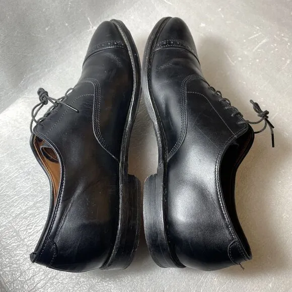 MINT Brooks Brothers Men’s 11.5 D Oxford Fifth Avenue Dress Shoes Black Black