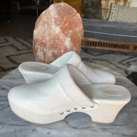 Mischa &amp; Puff leather Pillow Clog