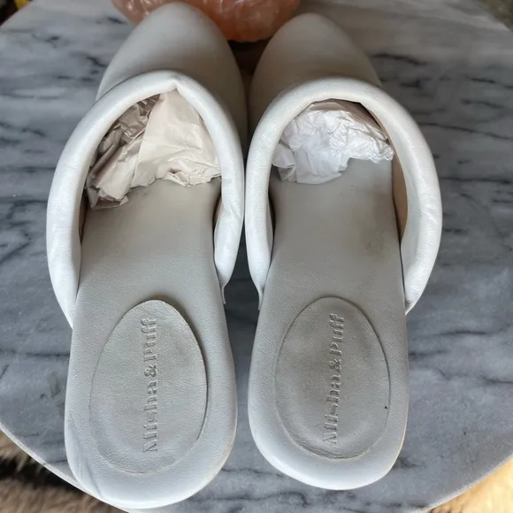Mischa &amp; Puff leather Pillow Clog