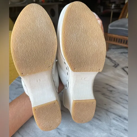 Mischa &amp; Puff leather Pillow Clog