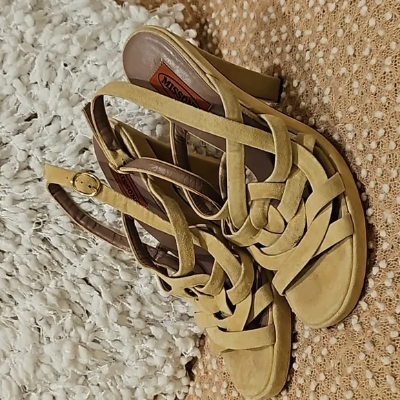 Missoni Suede Heels