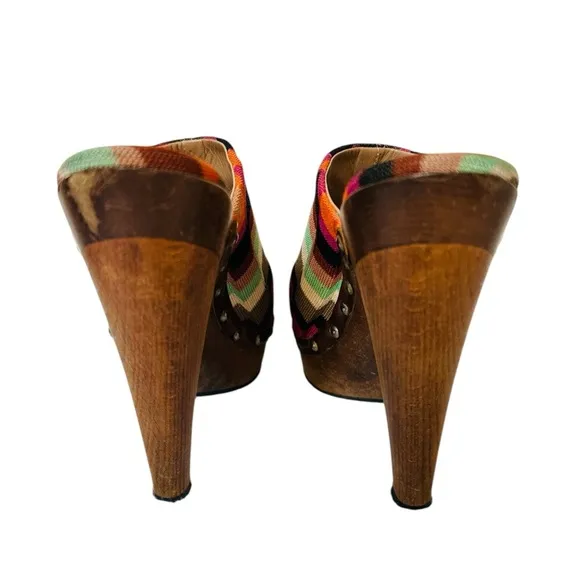 MISSONI TESSUTO MULTI COLOR CLOGS