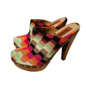 MISSONI TESSUTO MULTI COLOR CLOGS