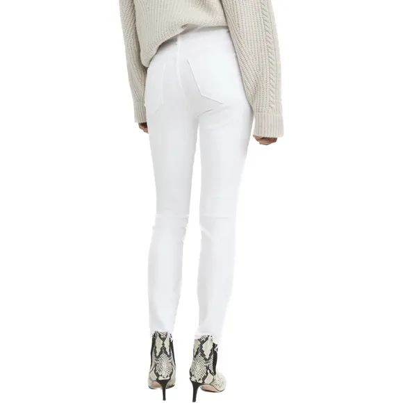 MOTHER NWT High Waisted Looker Ankle Fray Jeans