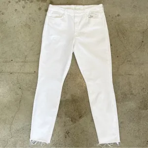 MOTHER NWT High Waisted Looker Ankle Fray Jeans