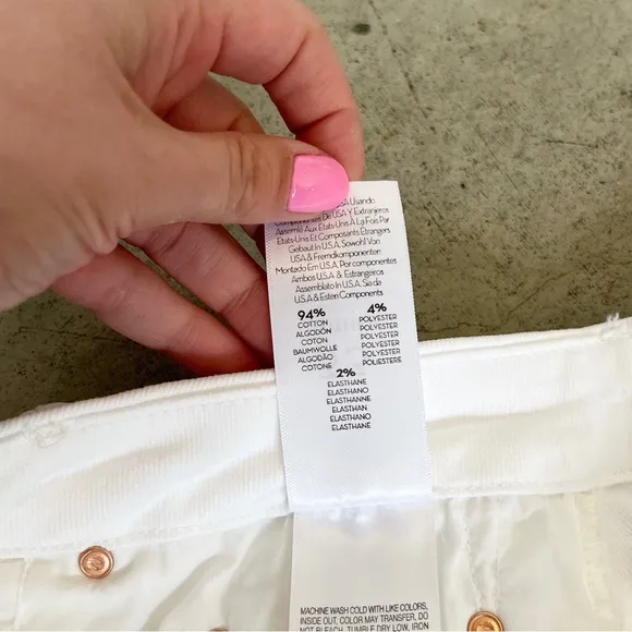 MOTHER NWT High Waisted Looker Ankle Fray Jeans