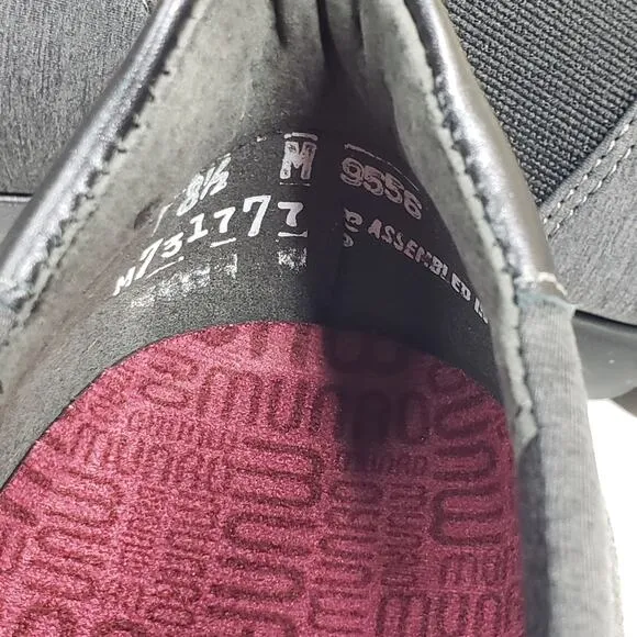 Munro Womens 8.5 K J Slip On Sneaker Shoe in Gray NEW