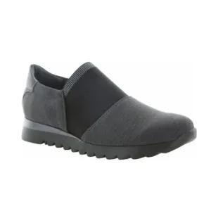 Munro Womens 8.5 K J Slip On Sneaker Shoe in Gray NEW