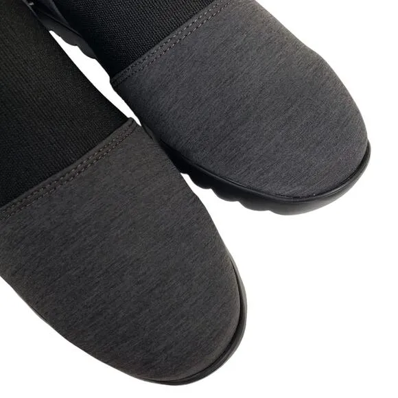 Munro Womens 8.5 K J Slip On Sneaker Shoe in Gray NEW