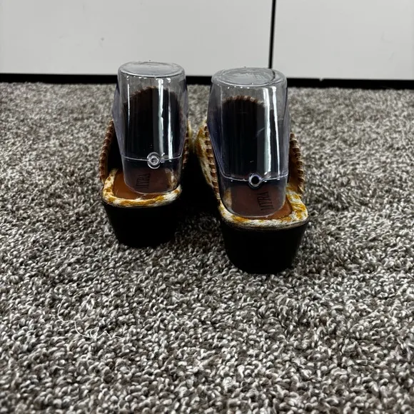 Myra ORANGE WESTERN HAND-TOOLED MULES SIZE 7 NEW IN BAG