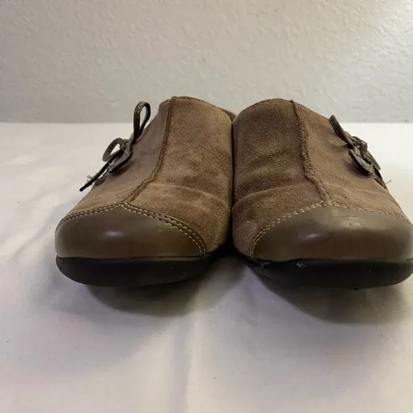 NATURAL SOUL by NATURALIZER  Fanner Mule Women’s Slip on Woven Shoes Size 8