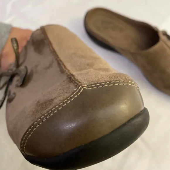 NATURAL SOUL by NATURALIZER  Fanner Mule Women’s Slip on Woven Shoes Size 8
