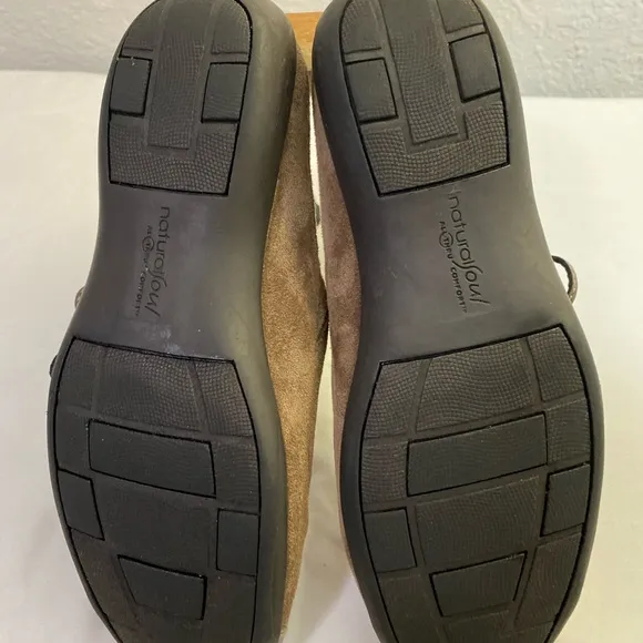 NATURAL SOUL by NATURALIZER  Fanner Mule Women’s Slip on Woven Shoes Size 8