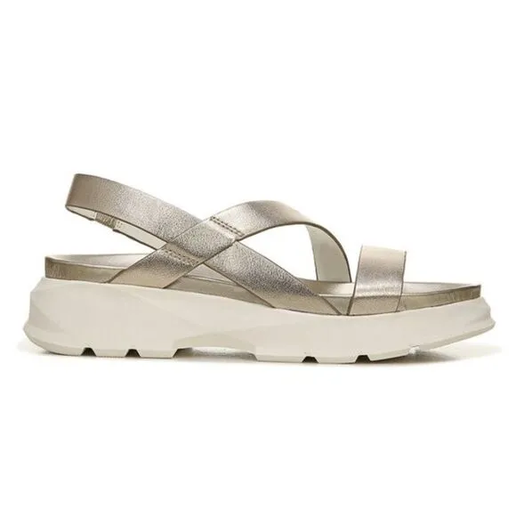 Naturalize Warm Silver Jubalee Sandal