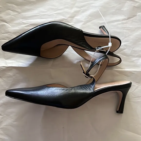 Naturalizer 27 EDIT Naturalizer Felicia Leather Slingback Dress Heels