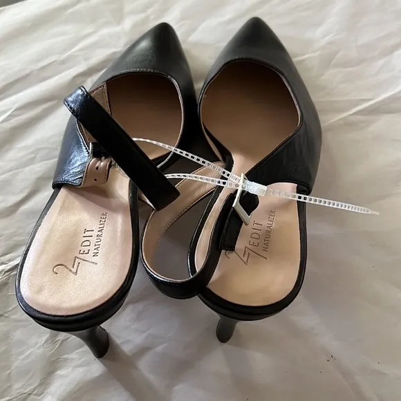Naturalizer 27 EDIT Naturalizer Felicia Leather Slingback Dress Heels