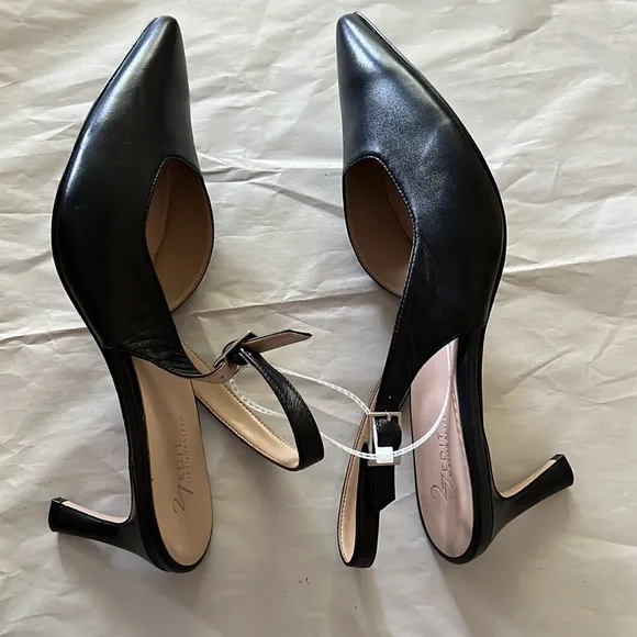 Naturalizer 27 EDIT Naturalizer Felicia Leather Slingback Dress Heels