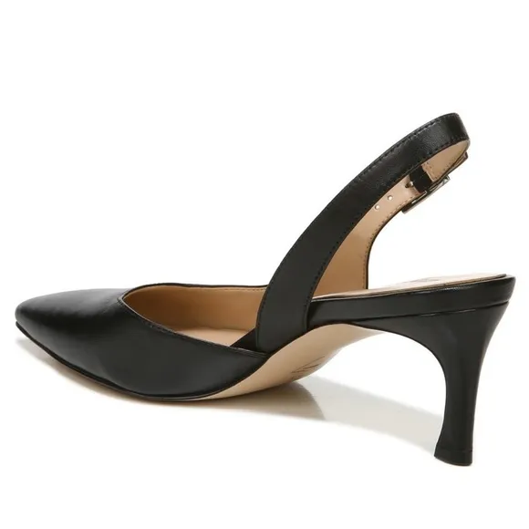 Naturalizer 27 EDIT Naturalizer Felicia Leather Slingback Dress Heels