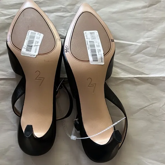 Naturalizer 27 EDIT Naturalizer Felicia Leather Slingback Dress Heels