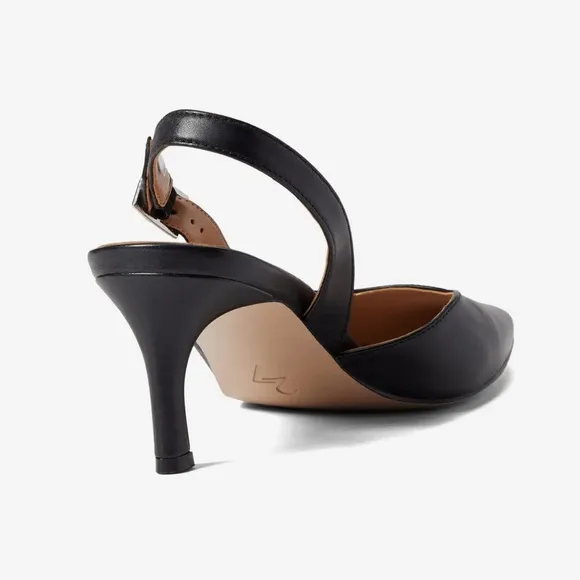 Naturalizer 27 EDIT Naturalizer Felicia Leather Slingback Dress Heels