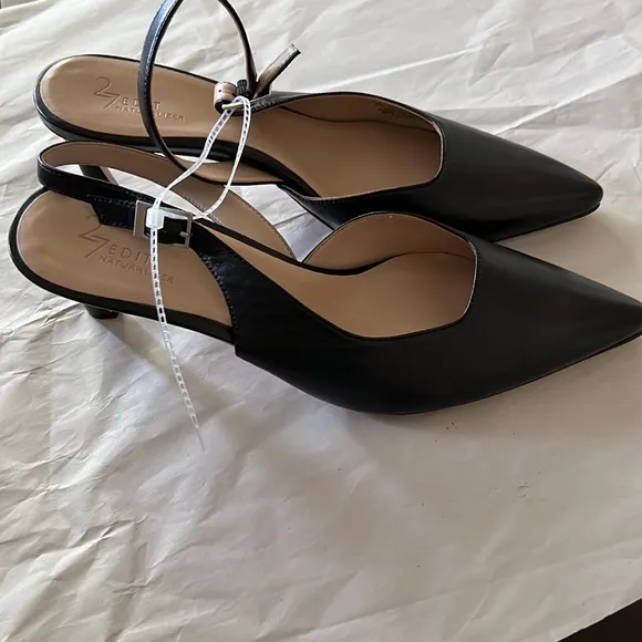 Naturalizer 27 EDIT Naturalizer Felicia Leather Slingback Dress Heels