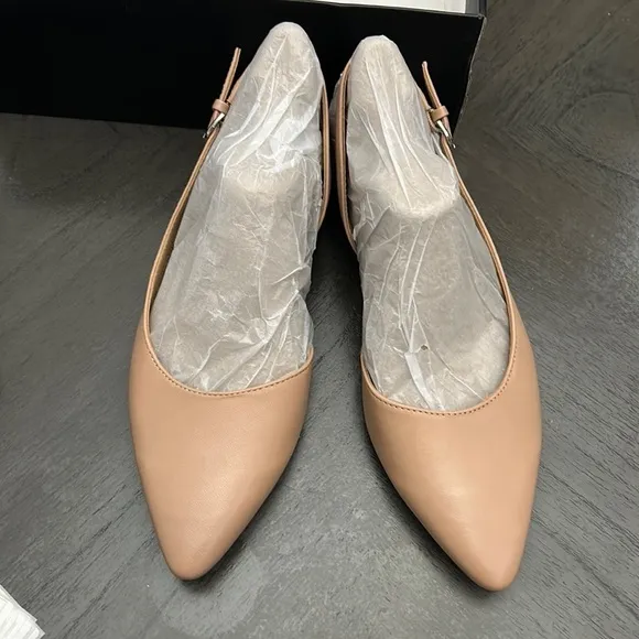 NATURALIZER BANKS POINTED TOE FLAT (WIDE)