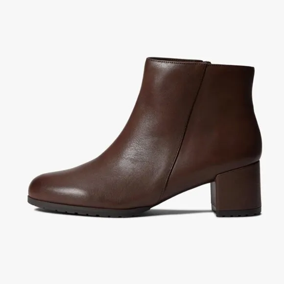 NATURALIZER Bay Chocolate Waterproof Leather (WIDE)