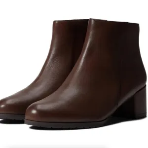 NATURALIZER Bay Chocolate Waterproof Leather (WIDE)