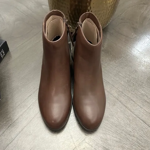NATURALIZER Bay Chocolate Waterproof Leather (WIDE)