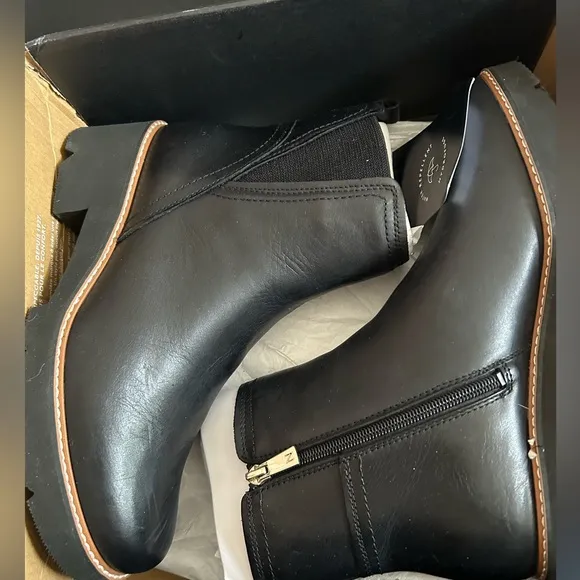Naturalizer Darry Bootie Black Size 9.5W New in Box