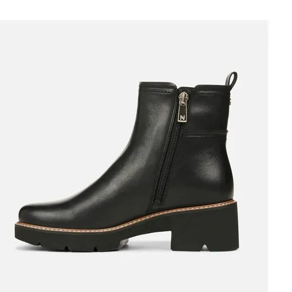 Naturalizer Darry Bootie Black Size 9.5W New in Box