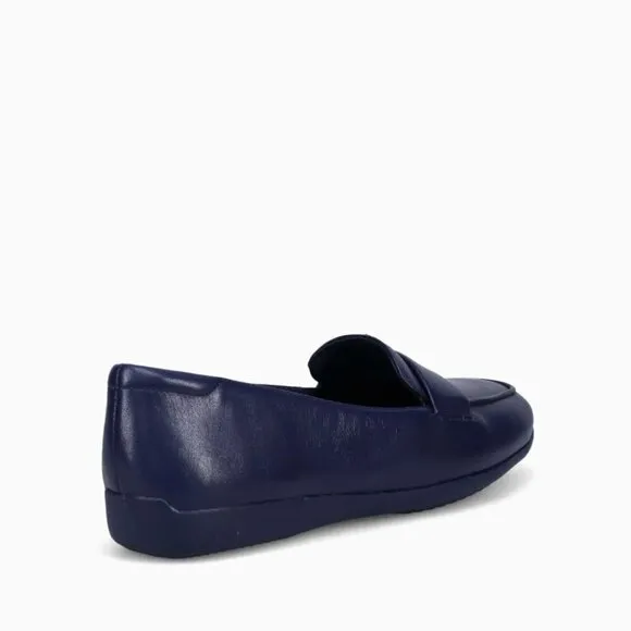 NATURALIZER Gen N Flow Moccasin in Haven Blue Leather (WIDE)