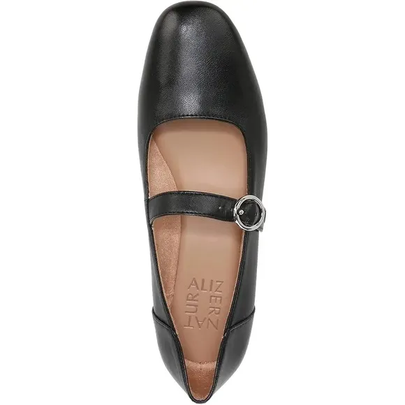 Naturalizer Kelly Mary Jean Ballet Flat Sz 9W Wide