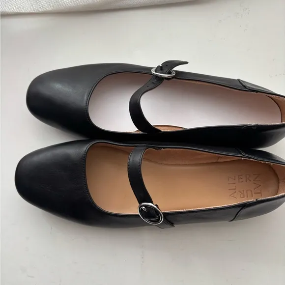 Naturalizer Kelly Mary Jean Ballet Flat Sz 9W Wide