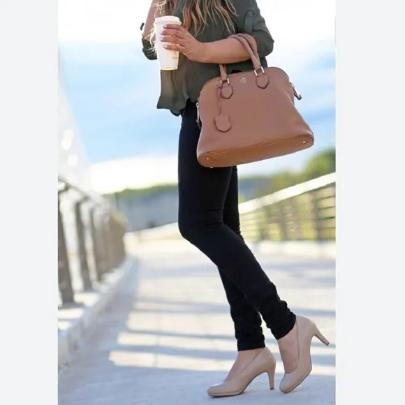 Naturalizer Michelle Leather Low Platform Pumps (WIDE)