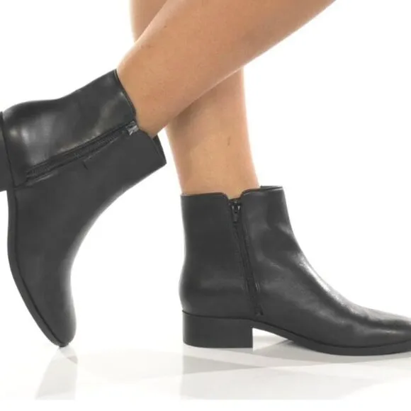 Naturalizer Robyn Black Leather (WIDE)