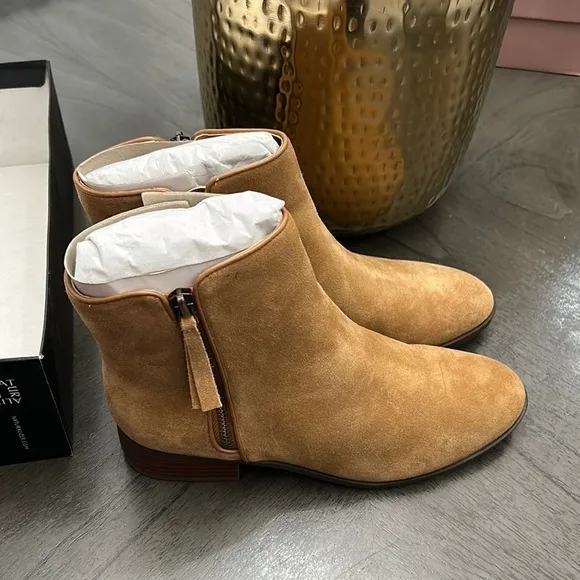 Naturalizer Robyn Golden Caramel Suede (Wide)