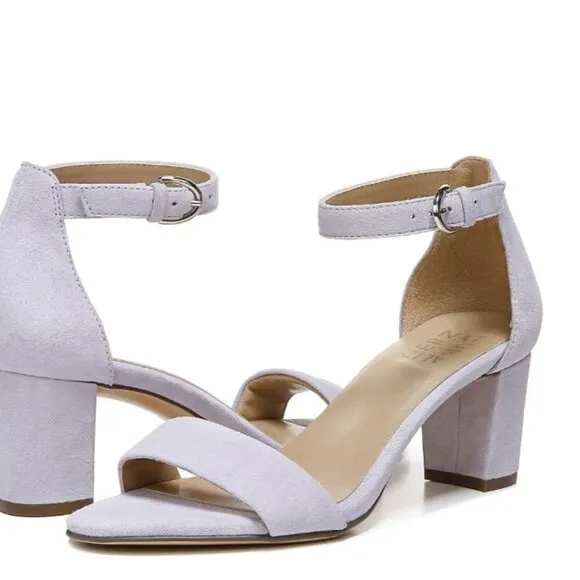 NATURALIZER Vera Ankle Strap Sandal In Iced Lilac (WIDE)